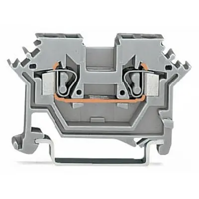 Produktfoto 1 von WAGO 280 Anschlussklemmenblock 3 Grau, 2.5 mm², 600 V Zugfederklemme