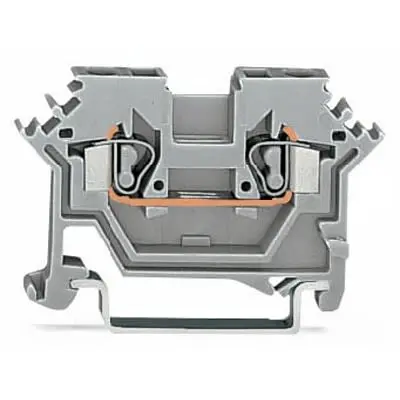 Produktfoto 1 von WAGO 280 Anschlussklemmenblock 3 Grau, 2.5mm², 600V Zugfederklemme