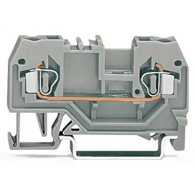 Produktfoto 1 von WAGO 280 Anschlussklemmenblock 2 Schwarz, 2.5 mm², 600 V Zugfederklemme
