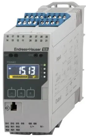 Produktfoto 1 von Endress+Hauser RMA42 LCD Multifunktions-Panel-Messgeräte für Spannung, Strom 5-Stellen T. 118 mm