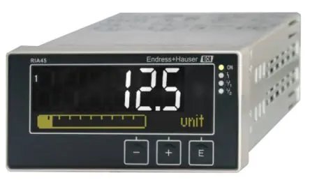 Produktfoto 1 von Endress+Hauser RIA45 LCD Multifunktions-Panel-Messgeräte für Strom, Temperatur, Spannung, Widerstand H 92 mm B 45 mm