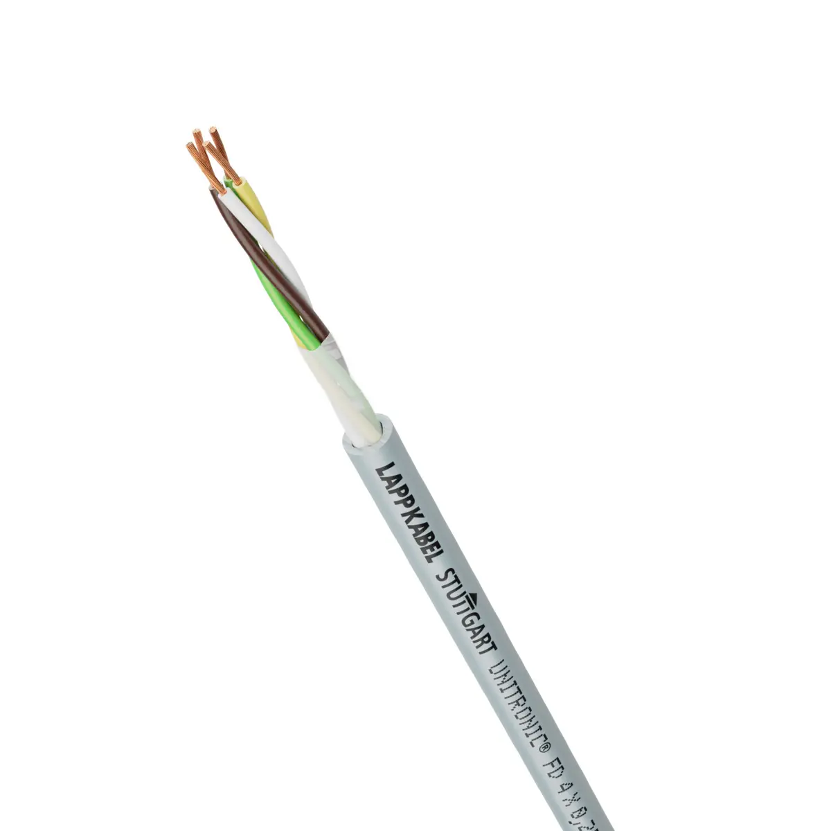 Produktfoto 1 von Lapp UNITRONIC FD Steuerkabel, 7-adrig x 0.14 mm² 26 Ungeschirmt Grau, 100 m, Polyvinylchlorid
