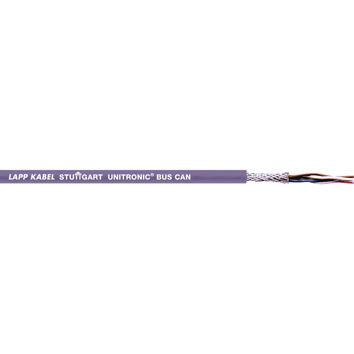 Produktfoto 1 von Lapp UNITRONIC BUS Steuerkabel, 2-adrig x 0.5 mm² 20 Geschirmt Violett, 100 m, Polyvinylchlorid