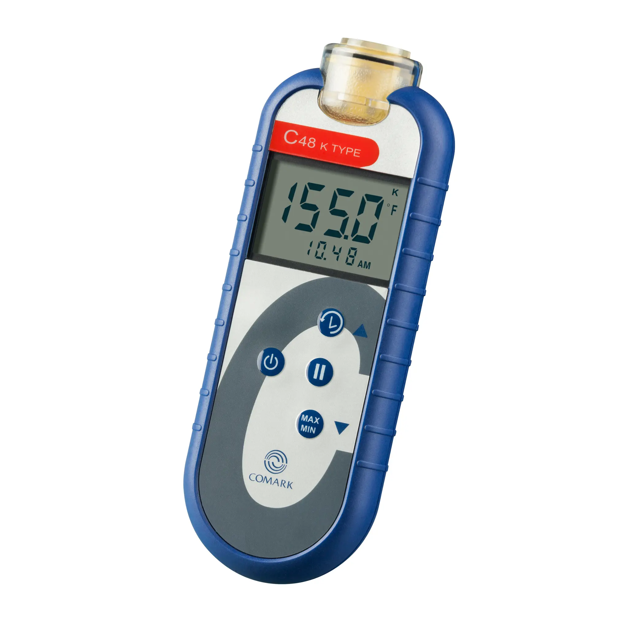 Produktfoto 1 von Comark Digitales Thermometer, C48C, Thermoelement bis 250 °C ±0.2°C max, Messelement Typ K