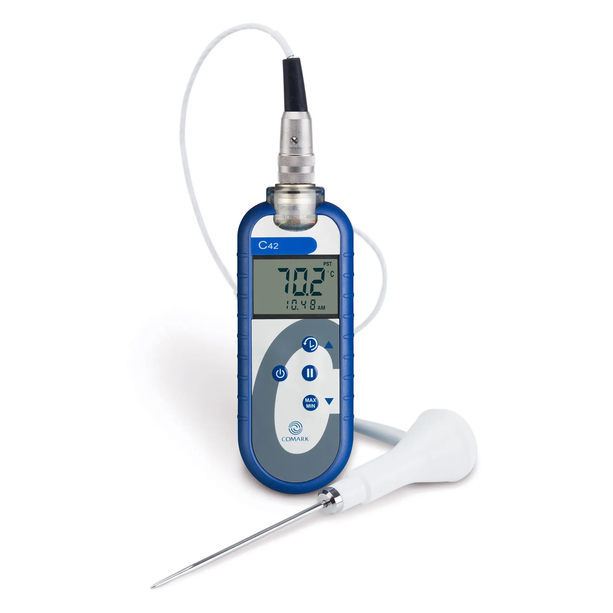 Produktfoto 1 von Comark Digitales Thermometer, C42/FKit, Thermoelement bis 150 °C ±0.2°C max, Messelement Typ Typ T