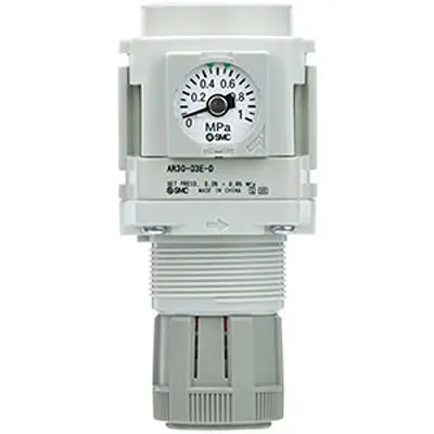 Produktfoto 1 von SMC AR Pneumatikregler 1/4 in G 1 Mpa 20 L/min