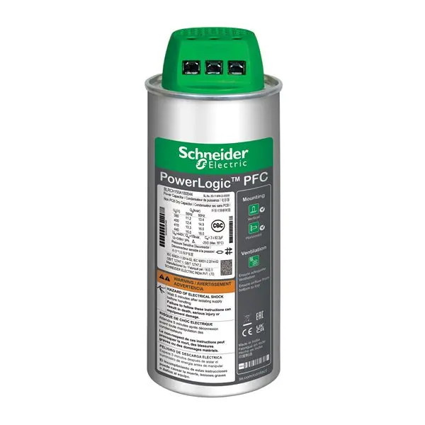 Produktfoto 1 von Schneider Electric Kondensator mit Leistungsfaktorkorrektur, 68 kvar, 3-phasig, Serie Hduty, -5 to 10 %