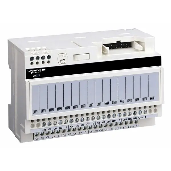 Produktfoto 1 von Schneider Electric ABE7P Modul, 16 Eing. Relais Ausg.Typ für ABR7S11, ABS7SC1B 19 - 30 V