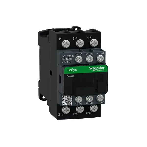 Schneider Electric TeSys Deca Schütz 5.5 kW 3 Schließer, 24V dc / 25 A 3P, 101 mm x 45 mm