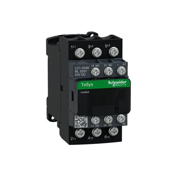 Produktfoto 1 von Schneider Electric TeSys Deca Schütz 5.5 kW 3 Schließer, 24V dc / 25 A 3P, 101 mm x 45 mm