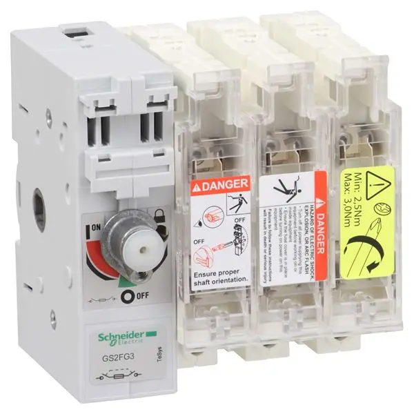 Produktfoto 1 von Schneider Electric Trennschalter 3-polig, 50A Geschlossen
