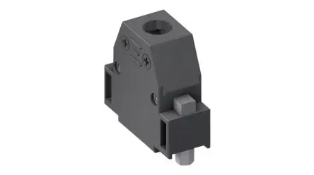 Deltron Connectors CTL D-Sub-Kunststoffabdeckung für D-Sub-Anschluss, Schwarz