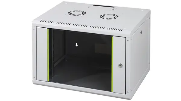 Produktfoto 1 von Digitus Unique Schrank, 7 U 600 mm 600 mm 420 mm Grau Stahlblech
