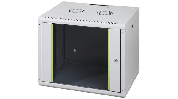 Produktfoto 1 von Digitus Dynamic Basic Schrank, 9 U 450 mm 600 mm 509 mm Grau Stahlblech