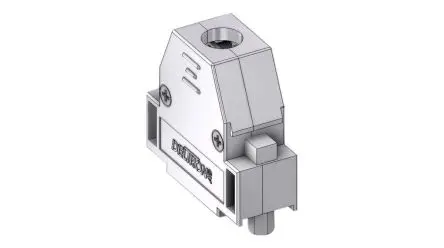 Produktfoto 1 von Deltron Connectors CTL D-Sub-Kunststoffabdeckung für D-Sub-Anschluss, Metallisch