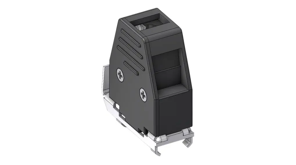 Produktfoto 1 von Deltron Connectors DCE Haube für D-Subminiatur-Steckverbinder, 9 Kontakte, Schwarz