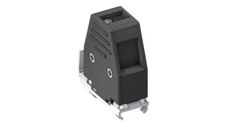 Produktfoto 1 von Deltron Connectors DCE Haube für D-Subminiatur-Steckverbinder, 9 Kontakte, Schwarz