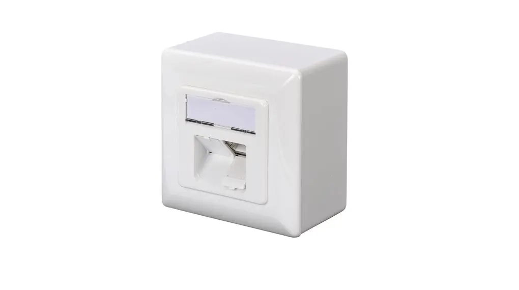 Produktfoto 1 von Digitus DN Steckdose RJ45 ABS Weiß