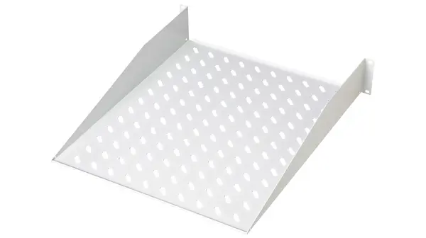 Produktfoto 1 von Digitus DN-97 1 U Feste Ablage, Stahl Schwarz 15kg Belüftet, 483 mm x 44 mm x 88 mm