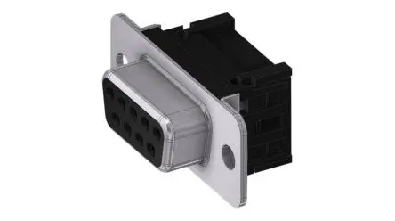 Produktfoto 1 von Deltron Connectors DTS D-Sub-Steckverbinder Gerade, 9-polig, Kabel Buchse, mit Schraubbefestigung