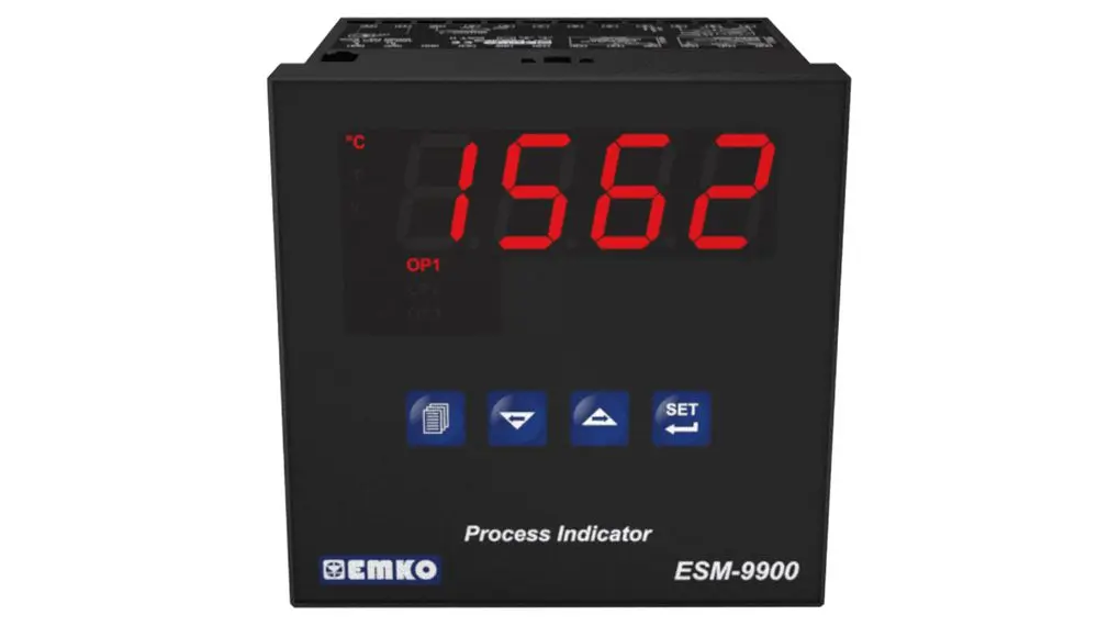 Produktfoto 1 von Emko ESM Anzeige Digitales Multifunktionsmessgerät für Spannung, Strom H 46 mm B 46 mm 4-Stellen 19 mm Ziffernhöhe