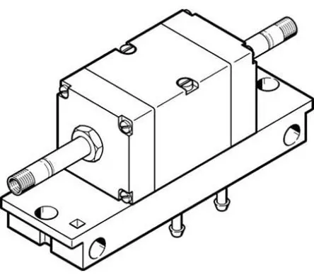 Produktfoto 1 von Festo 5/2 JMFH-5-PK-3 Pneumatisches Magnetventil PK-3, Elektrisch-betätigt
