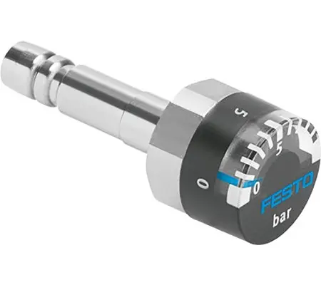Produktfoto 1 von Festo Druckmessgerät Inline Analog 0bar → 10bar, Ø 15mm