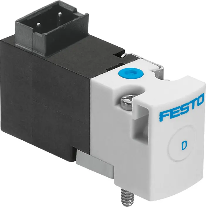 Produktfoto 1 von Festo MHA1 197004 Pneumatik-Magnetventil Monostable M5, Elektrisch-betätigt 12V dc