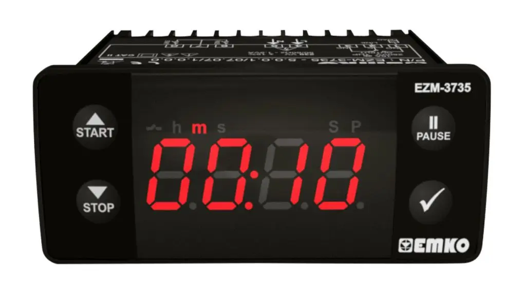Produktfoto 1 von Emko EZM LED-Display Zähler 4-stellig Stunden 230 V AC