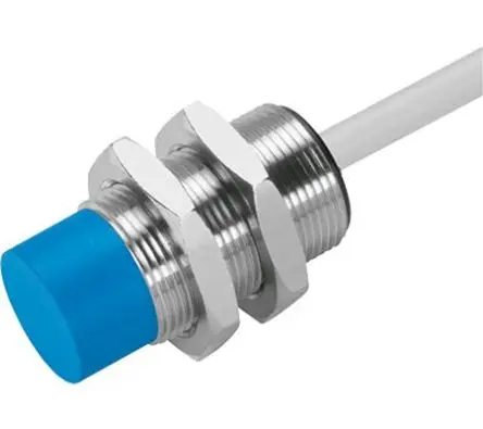Produktfoto 1 von Festo SIEN M18 Induktiver Näherungssensor, Gewinderohr PnP / 200mA 6.48 mm, IP67, IP65 30 V dc