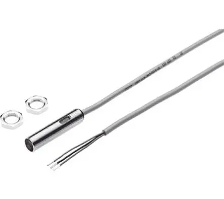 Produktfoto 1 von Festo Zylindrisch Optischer Sensor, Reflektierend, NPN Ausgang, Kabel