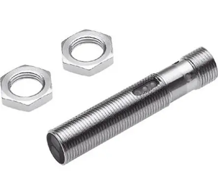 Produktfoto 1 von Festo Zylindrisch Optischer Sensor, Reflektierend, PnP Ausgang, M12-Stecker