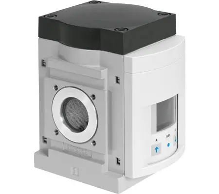 Produktfoto 1 von Festo SFAM Luft Durchflusssensor 15 - 30 V dc 50 l/min → 5000 l/min Typ Durchfluss-Sensor