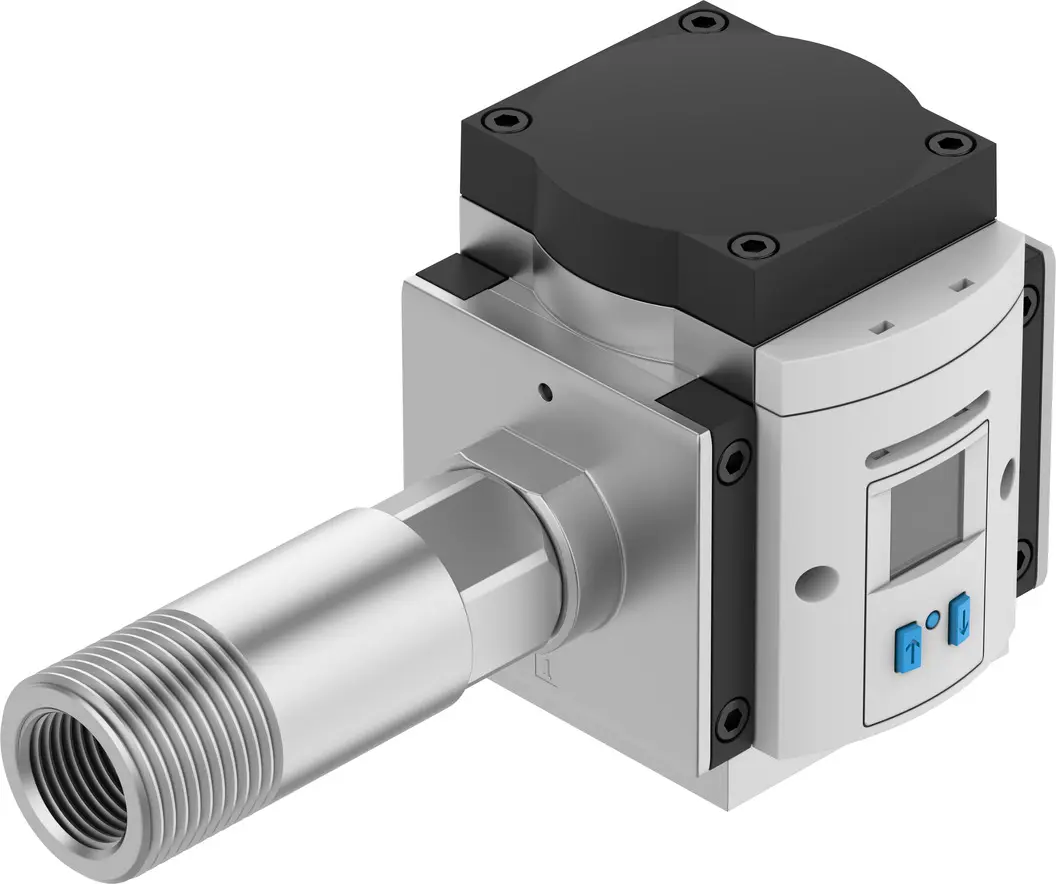 Produktfoto 1 von Festo SFAM Luft Durchflusssensor 15 - 30 V dc 50 l/min → 5000 l/min Typ Durchfluss-Sensor