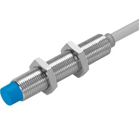 Produktfoto 1 von Festo SIED M12 Induktiver Näherungssensor, Gewinderohr NPN / 200mA 4 mm, IP67 265 V ac 320 V dc