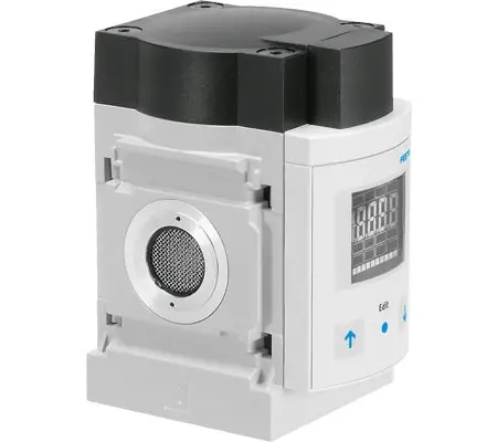 Produktfoto 1 von Festo SFAM Luft Durchflusssensor 15 - 30 V dc 50 l/min → 5000 l/min Typ Durchfluss-Sensor