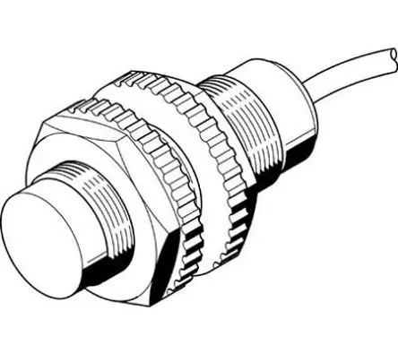 Produktfoto 1 von Festo SIED M30 Induktiver Näherungssensor, Gewinderohr 2-adrig / 300mA 15 mm, IP65, IP67 250 V ac 300 V dc