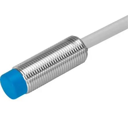 Produktfoto 1 von Festo SIEN M12 Induktiver Näherungssensor, Gewinderohr PnP / 200mA 4 mm, IP65, IP67 30 V dc