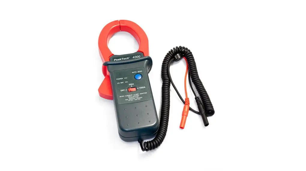Produktfoto 1 von PeakTech P4300 Wechselstrom/Gleichstrom Stromzange 1000 A Ø 57 mm / 1000 A ac Strom