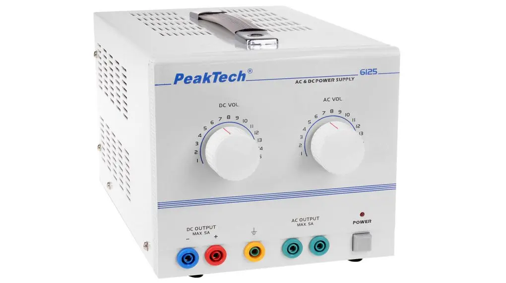 Produktfoto 1 von PeakTech P6125 Labornetzteil 75W, 0 → 15V