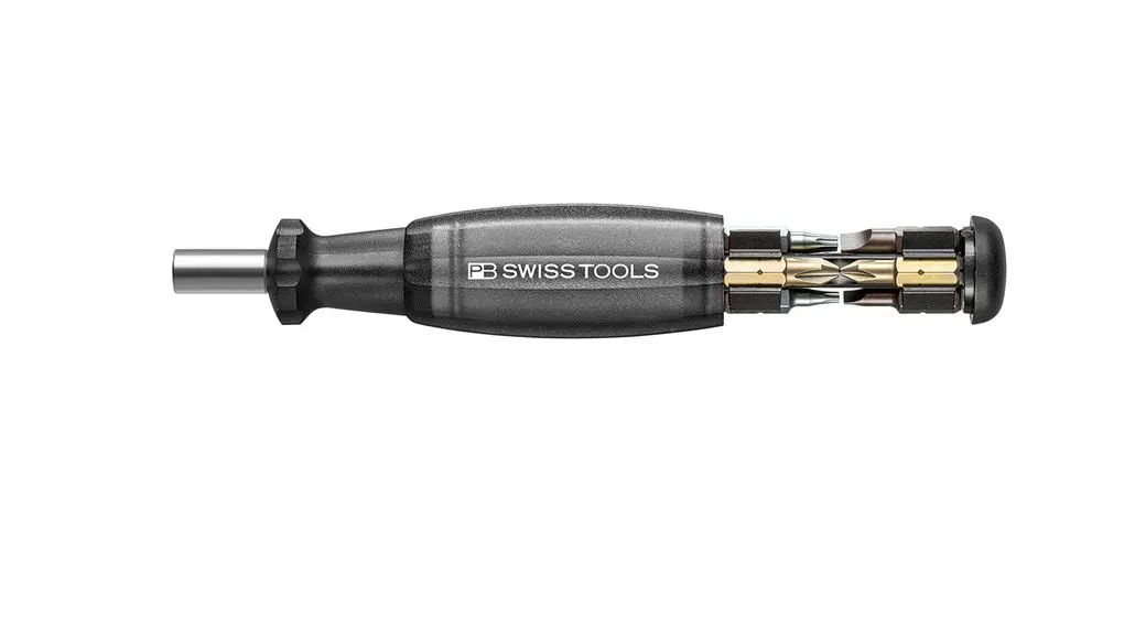 Produktfoto 1 von PB SWISS TOOLS Sechskant Bit- und Schraubendrehersatz, 9-teilig