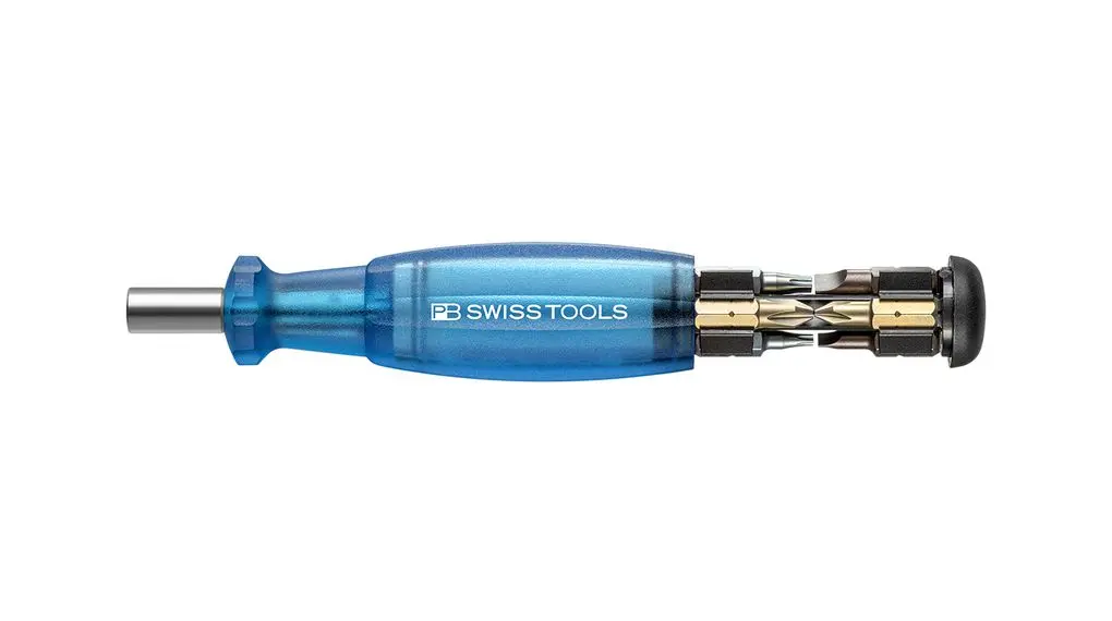Produktfoto 1 von PB SWISS TOOLS Sechskant Bit- und Schraubendrehersatz, 9-teilig
