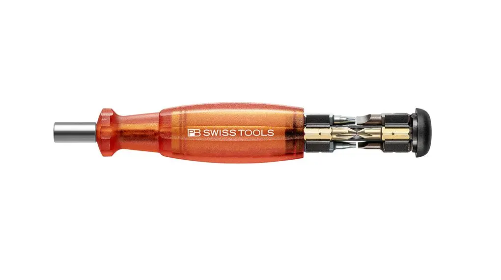 Produktfoto 1 von PB SWISS TOOLS Sechskant Bit- und Schraubendrehersatz, 9-teilig