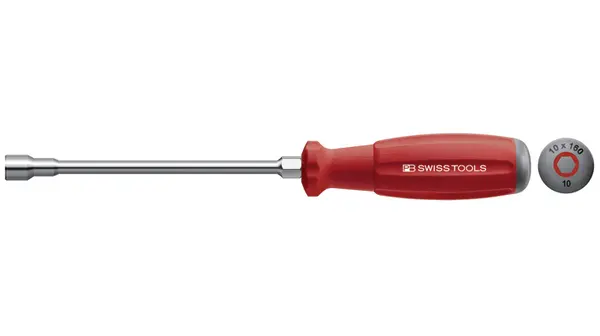 Produktfoto 1 von PB SWISS TOOLS H5 Sechskant Steckschlüssel-Handgriff, Länge 230 mm / Klinge 120 mm
