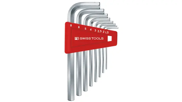 Produktfoto 1 von PB SWISS TOOLS metrisch  Innensechskant-Schlüssel, Satz 8-teilig 1.5 mm, 2.5 mm, 2 mm, 3 mm, 4 mm, 5 mm, 6 mm, 8 mm