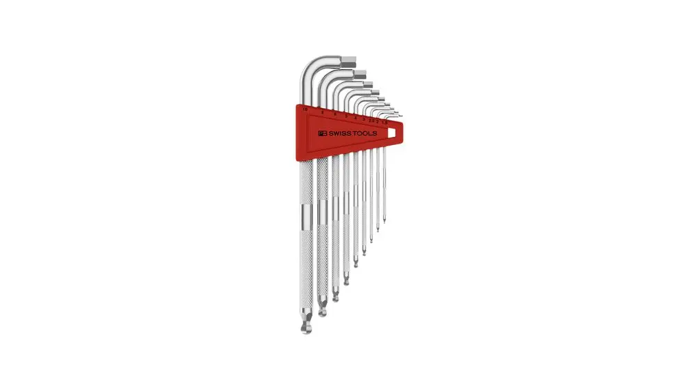 Produktfoto 1 von PB SWISS TOOLS metrisch  Innensechskant-Schlüssel, Satz 9-teilig 1.5 mm, 2.5 mm, 2 mm, 3 mm, 4 mm, 5 mm, 6 mm, 8 mm, 10