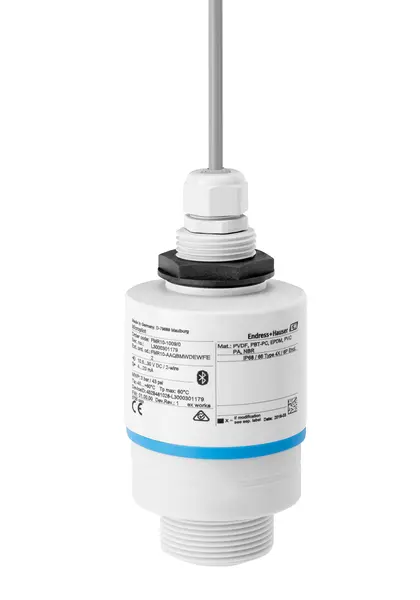 Produktfoto 1 von Endress+Hauser Micropilot FMR10 Radar Füllstandssensor mit 10 m Kabel Wand, Nein Zulassung bis 3 bar -40 °C / 60 °C