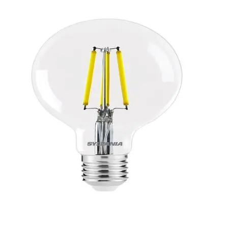 Produktfoto 1 von Sylvania ToLEDo Platinum Retro G95 LED-Birne Rund 4 W 60 W 380 lm E27 Sockel 2700k Warmweiß