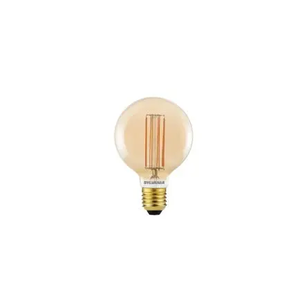 Produktfoto 1 von Sylvania LED-Birne Rund Dimmbar 7 W 50 W 380 lm E27 Sockel 2000k Kerzenlicht