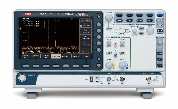 Produktfoto 1 von RS PRO Mixed-Domain Tisch Mixed-Domain Oszilloskop / 2 Digital 100MHz